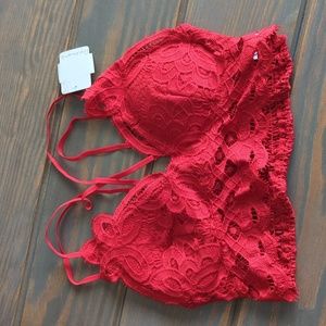 NWT Anemone Calvin Lace Bralette